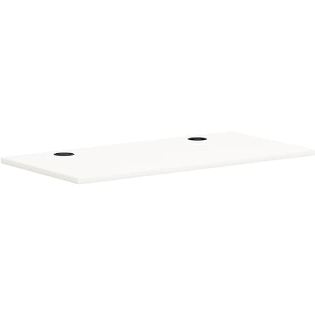 Seatsolutions 48 in. Rectangle Worksurface, Simply White SE2490610